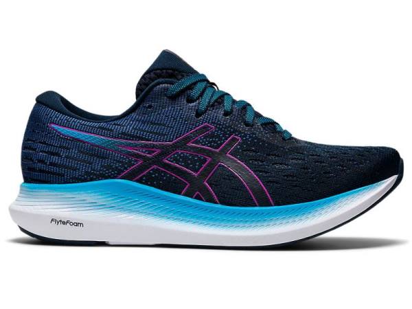 Asics Hardloopschoenen Dames, EVORIDE Blauw/Paars - Asics Store | B0347892-KF